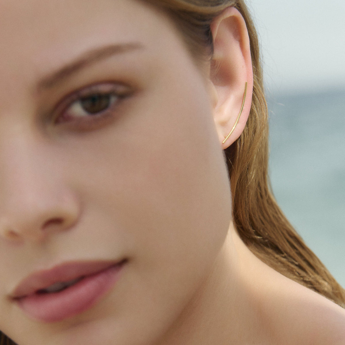 Gold-Plated Silver Milla Earrings Aurore Havenne