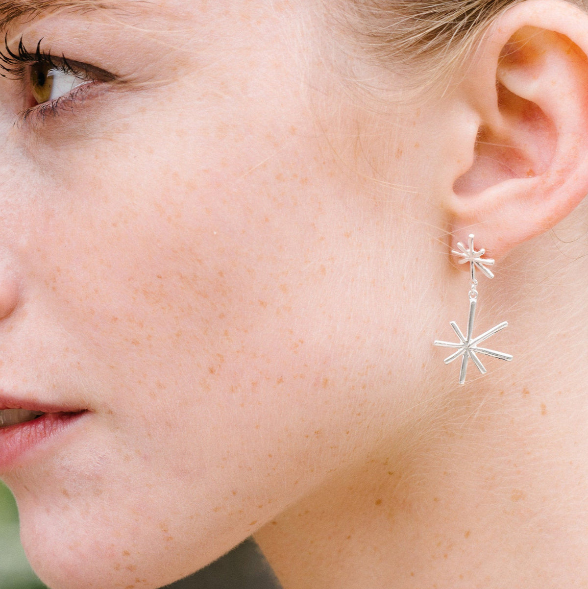 Sterling Silver Electra Earrings