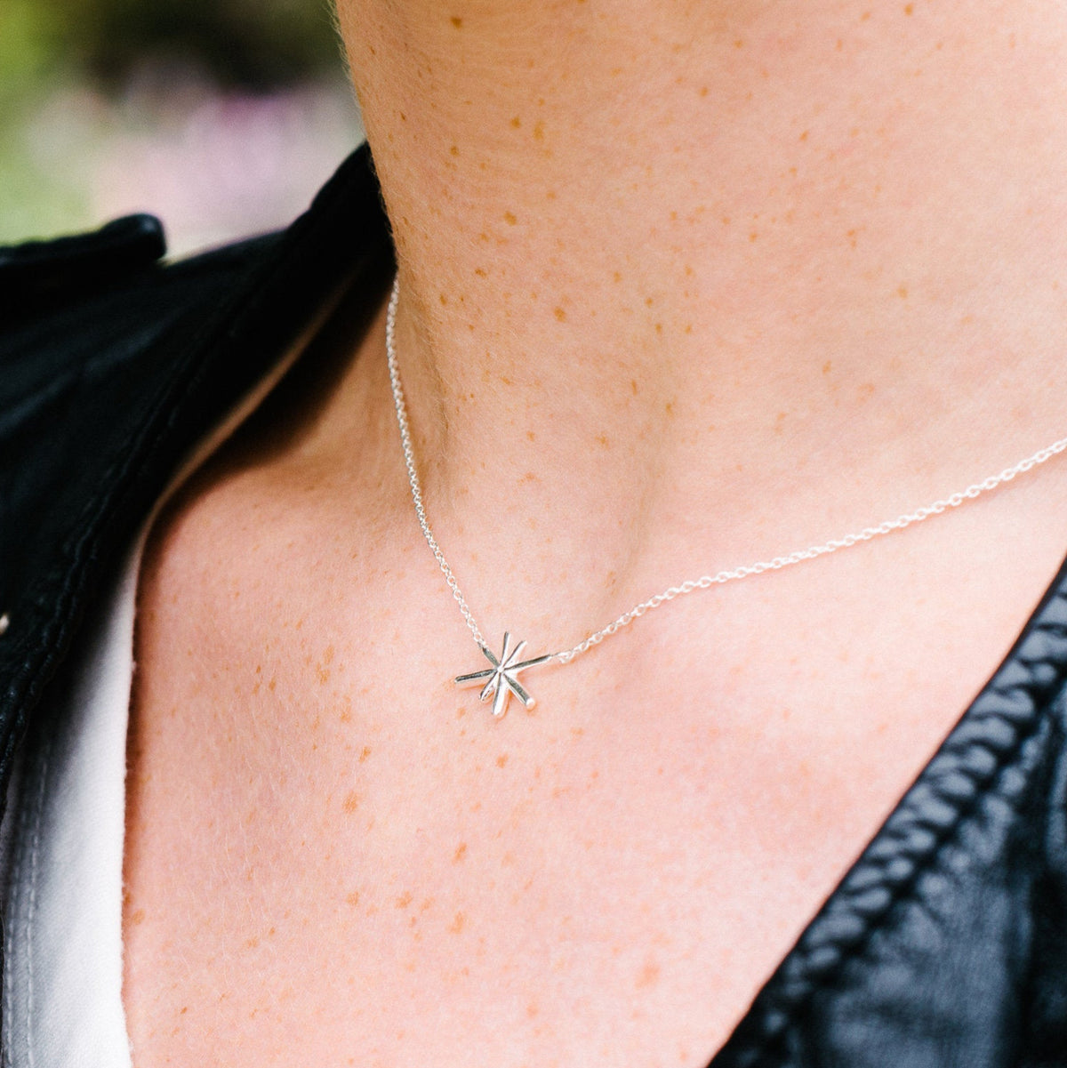 Sterling Silver Vega Necklace