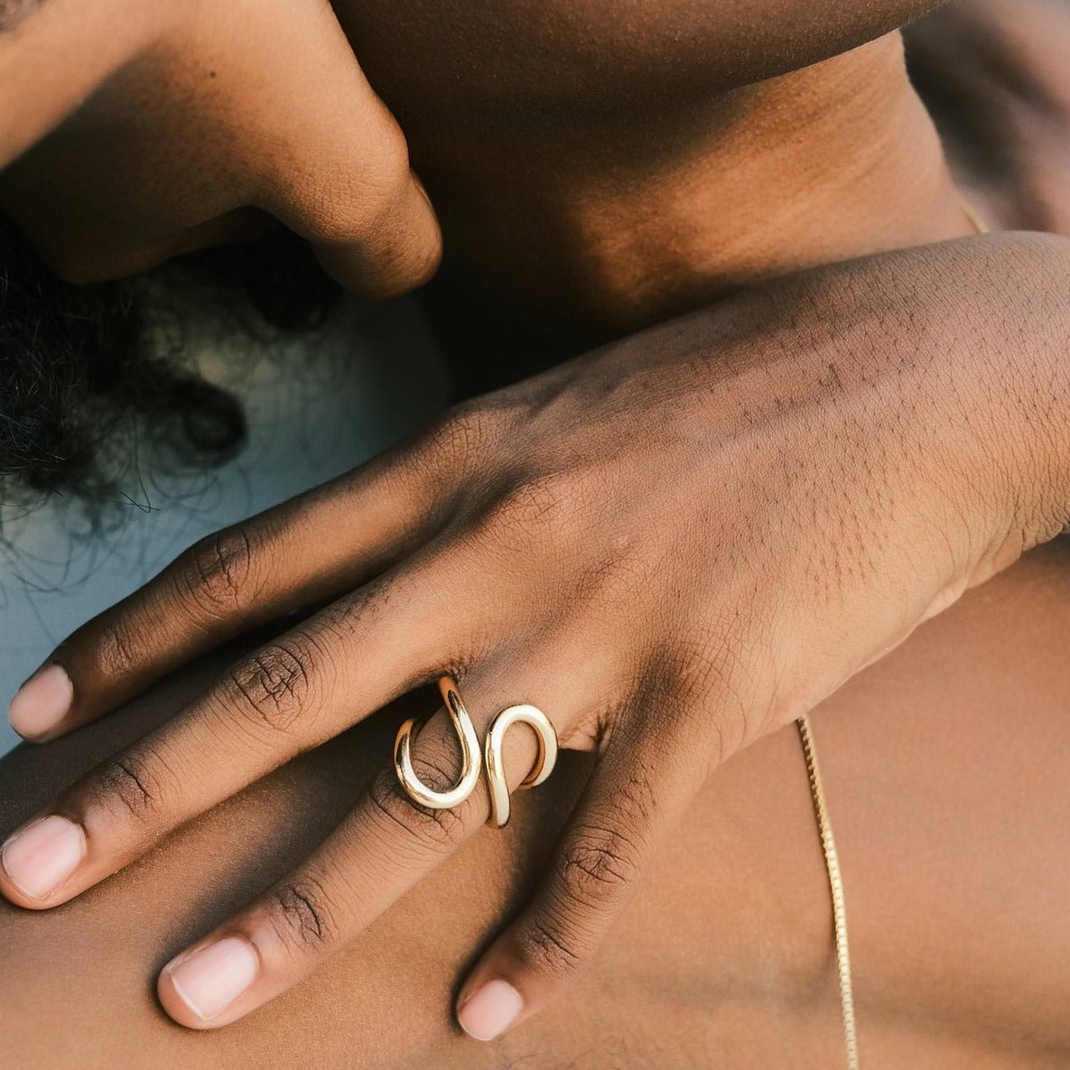 Bague en argent plaqué or à porter au quotidien, elle complétera tous vos looks à la perfection