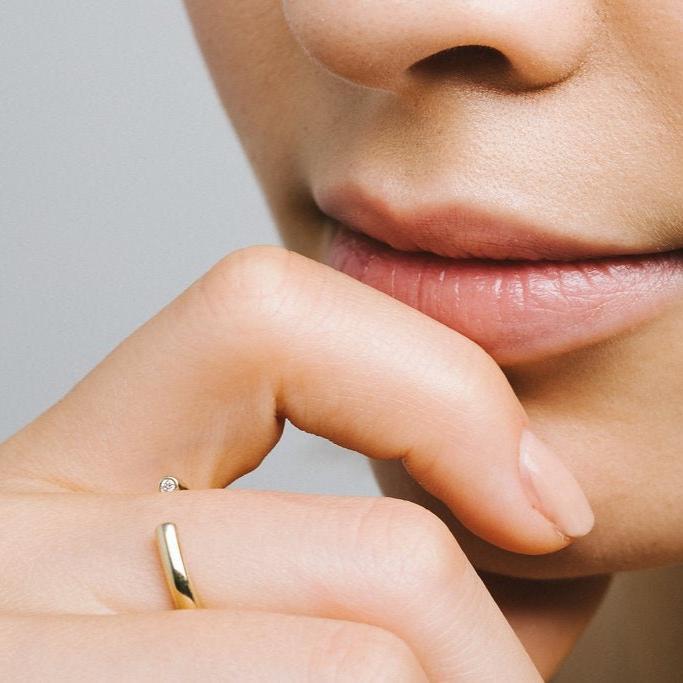 Bagues éco-responsable en or fairmined et diamants de culture, joaillerie, bijouterie fine, bijoux mariage alliance