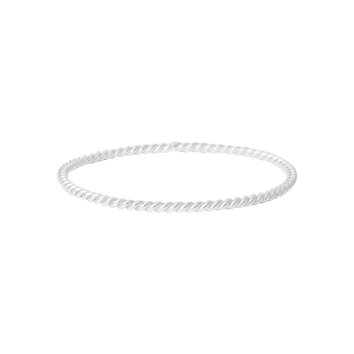 Silver Twist Bracelet