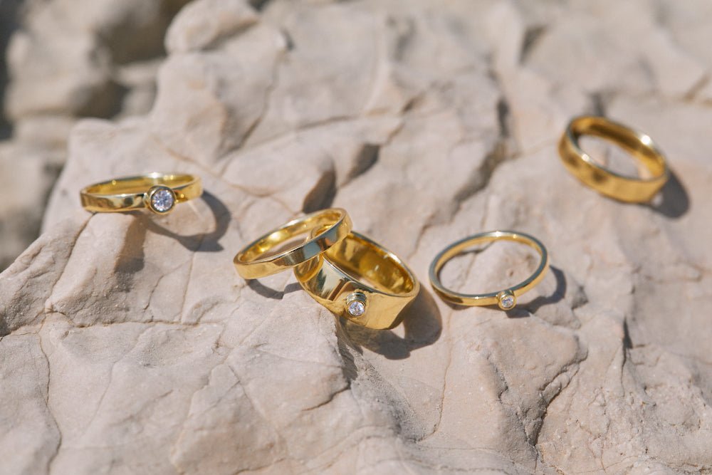 bague alliance or fairmined et diamants de culture agapè créatrice belge mariage