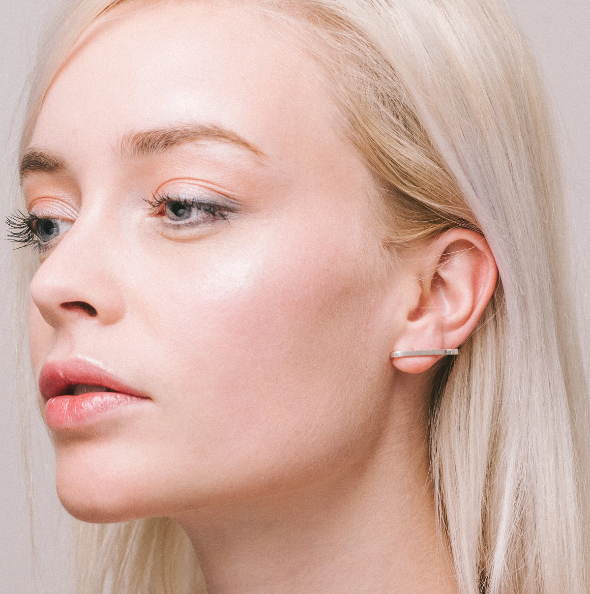 Silver Claudia Earrings by Aurore Havenne