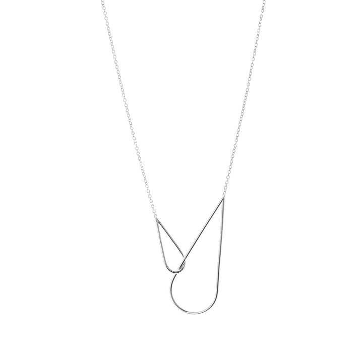 Sterling Silver Raindrops Necklace by Aurore Havenne