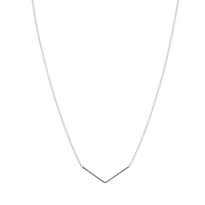 Silver Unity Triangle Necklace