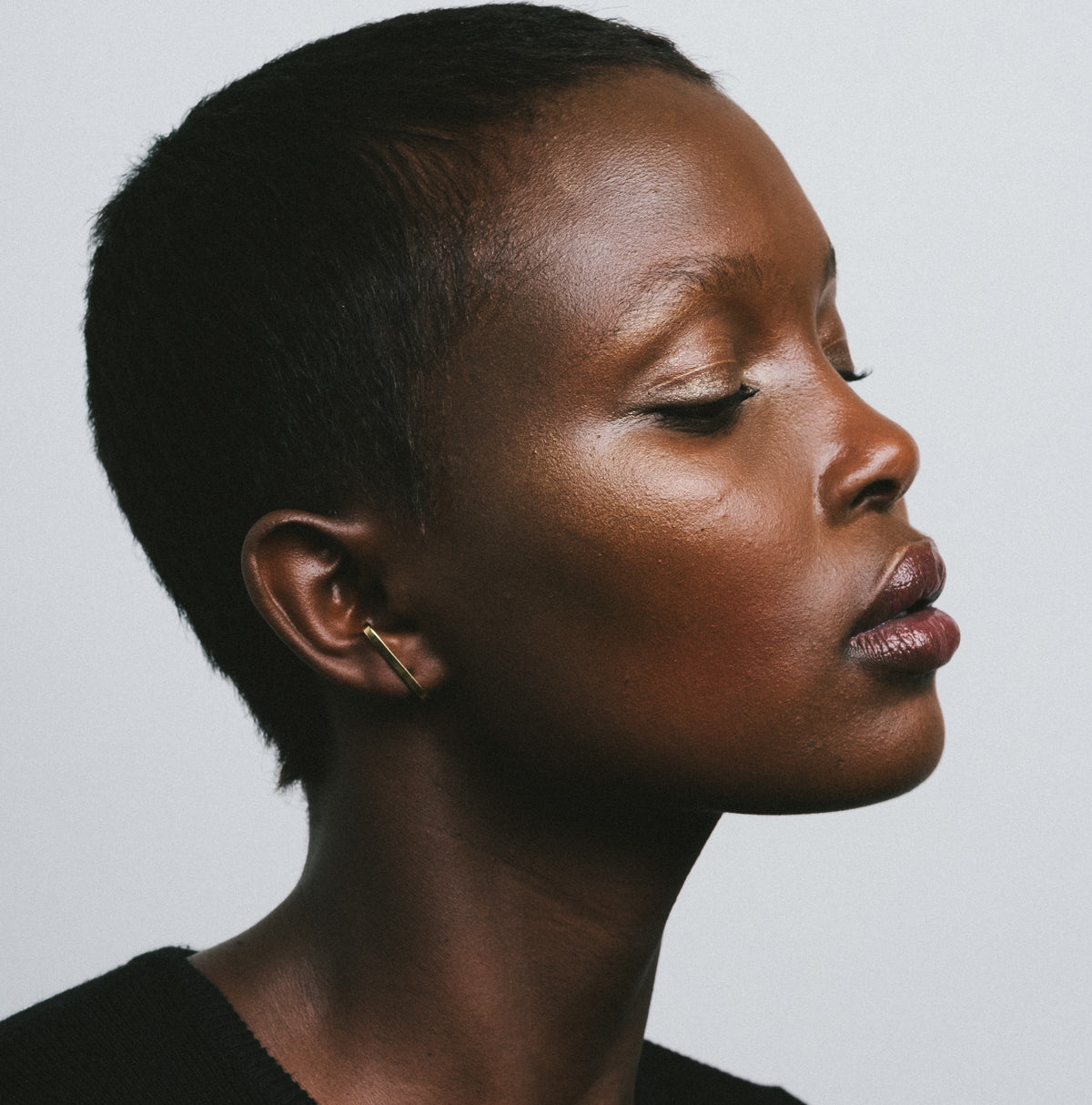 Gold Plated Silver Claudia earrings by Aurore Havenne