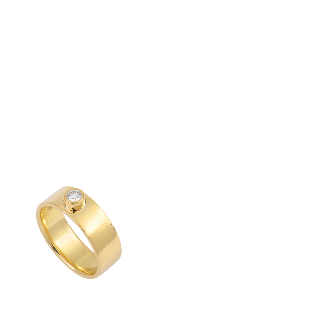 bague alliance or fairmined et diamants de culture agapè créatrice belge mariage