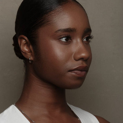 Silver Wire Earrings 2mm