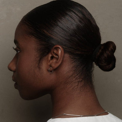 Silver Wire Earrings 1mm