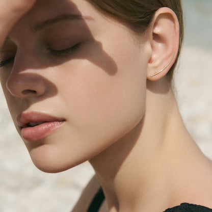 Gold-Plated Silver Milla Earrings Aurore Havenne