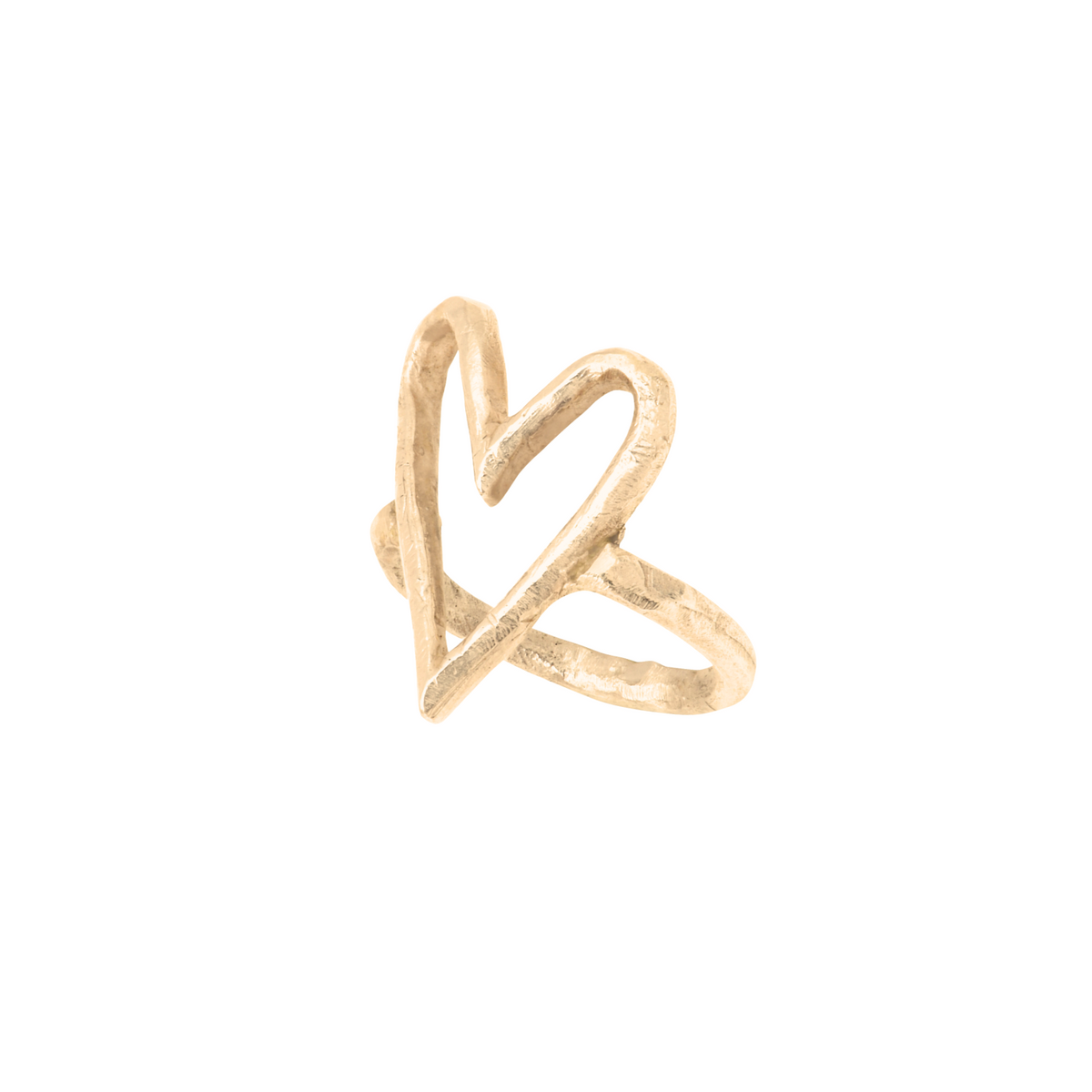 Bague Heart Vermeil