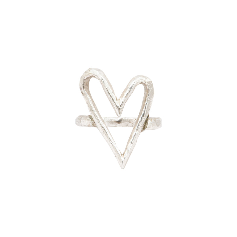 Bague Heart Argent 