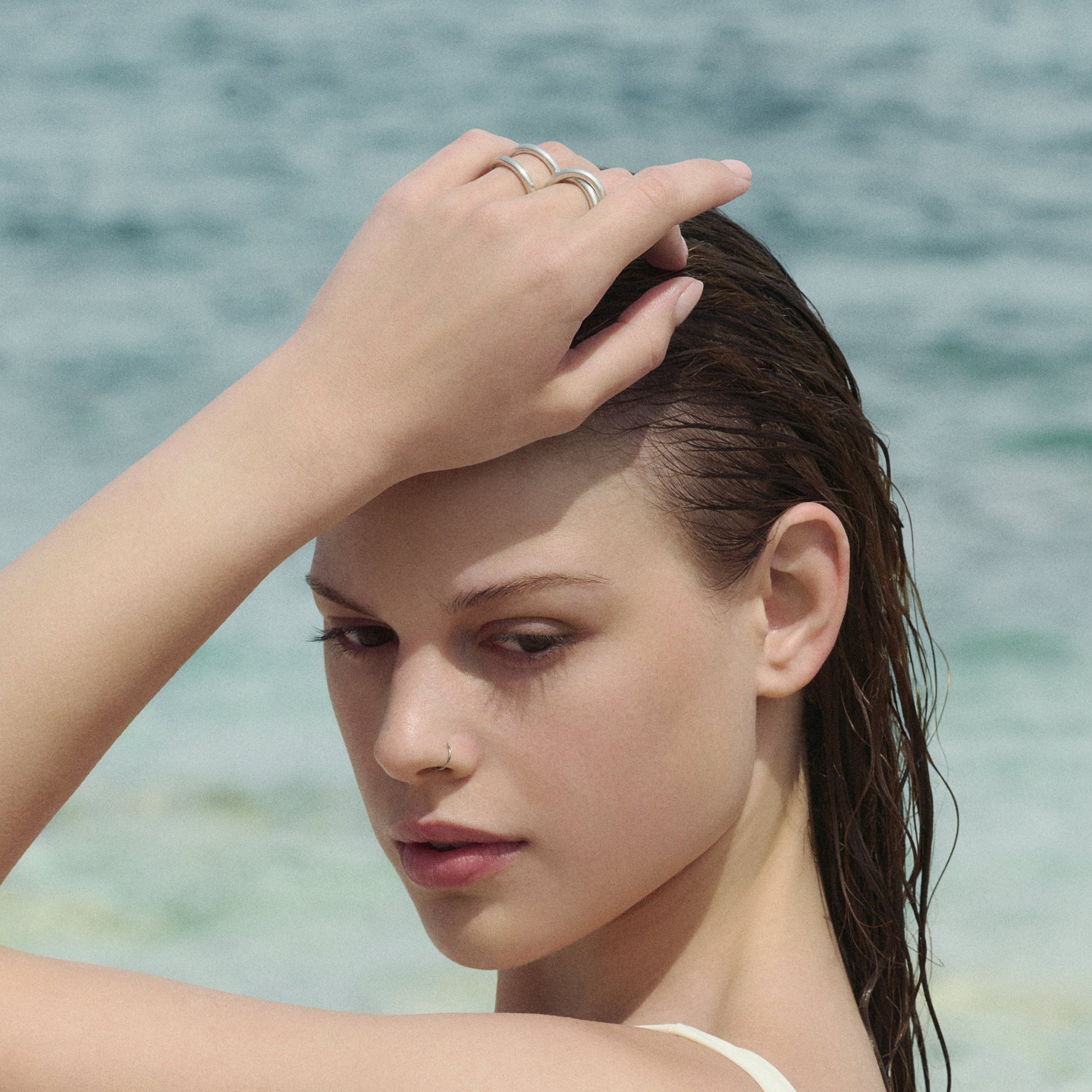 Bagues n°1 et n°5 de la collection Infinity par Aurore Havenne