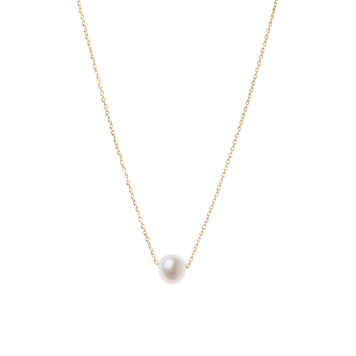 Gold-Plated Silver And Freshwater Pearl Ephyra Necklace