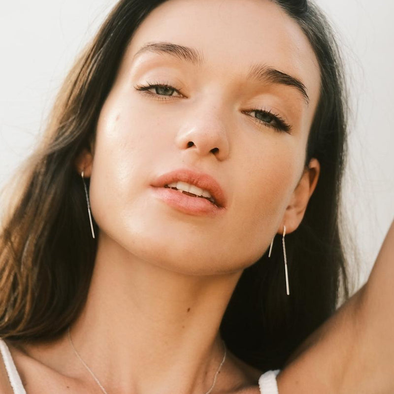 Gold-Plated Silver Daphné Earrings