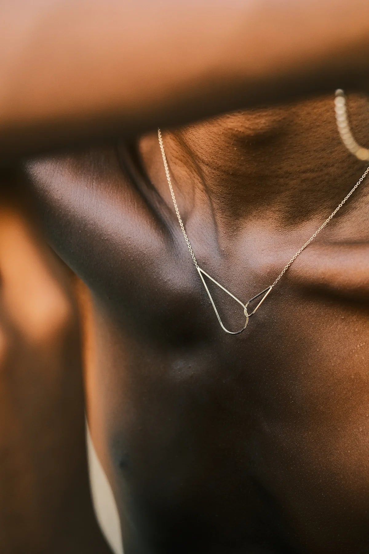 Le Duo Raindrops vermeil - Boucles d'oreilles & collier Raindrops Vermeil