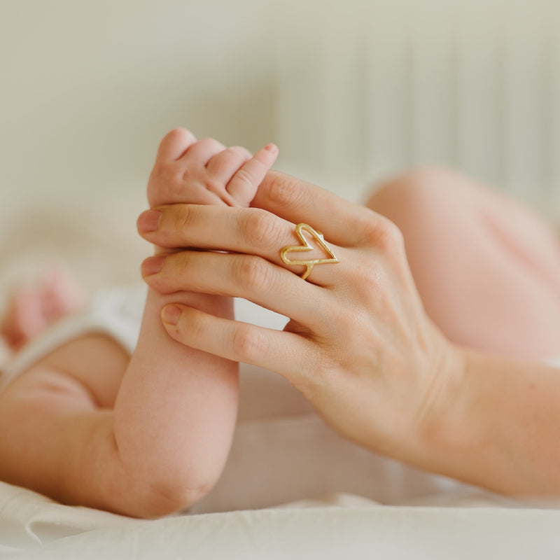 Bague Heart Vermeil