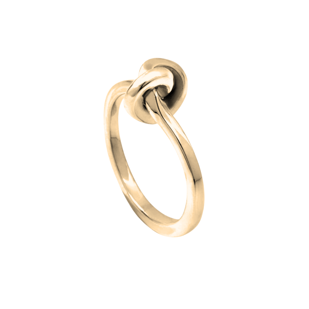 Zilveren Knot Ring