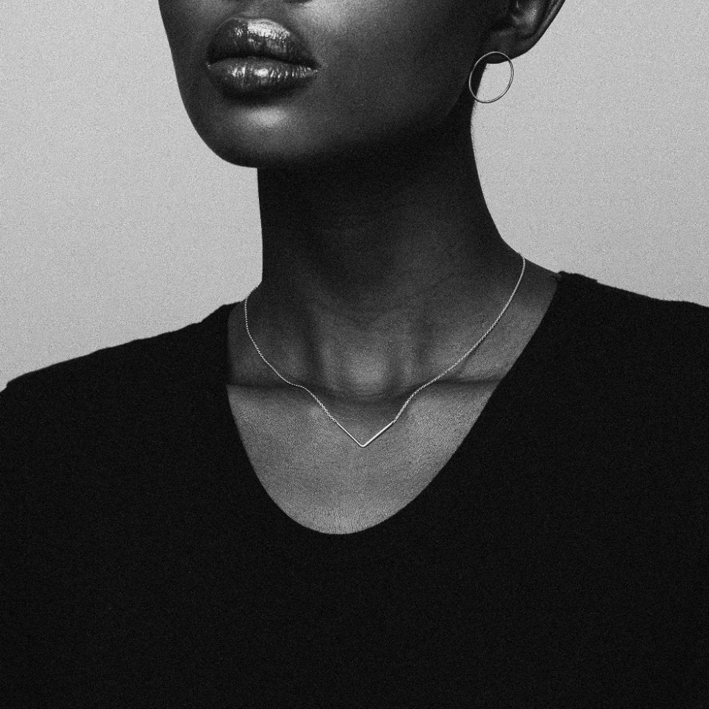 Collier unity triangle en argent, bijou intemporel et minimaliste