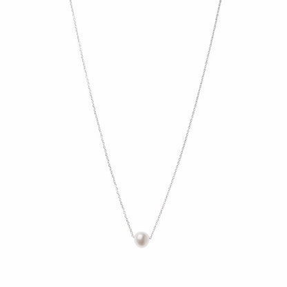 Silver And Freshwater Pearl Ephyra Necklace