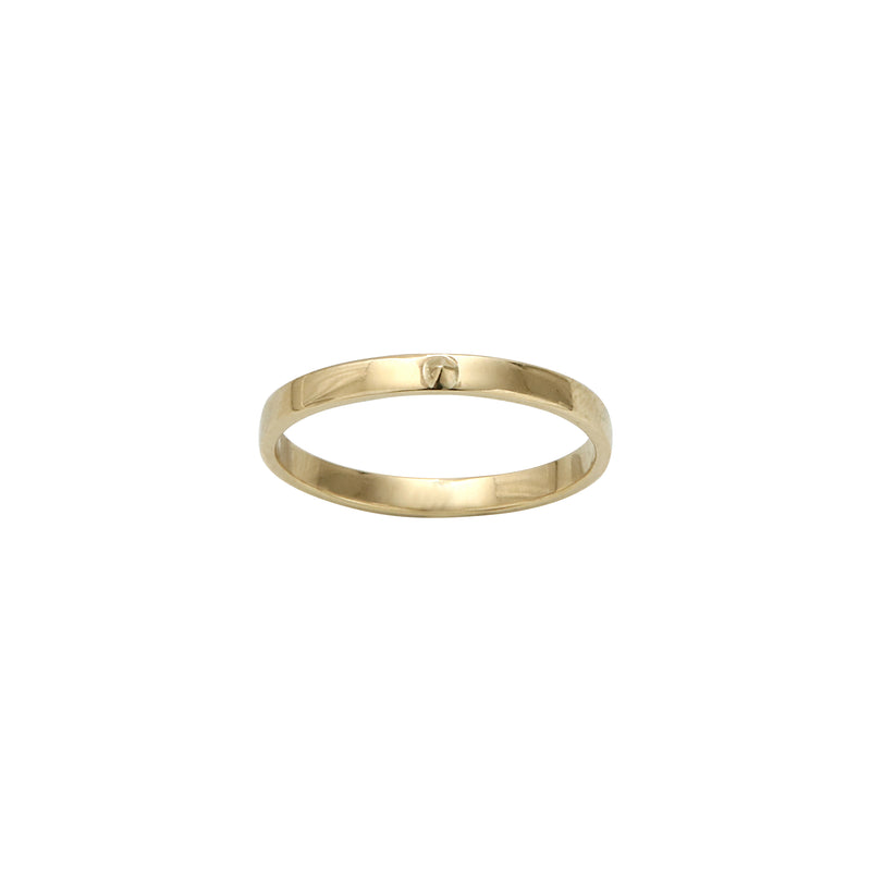 Fairmined Gold and Lab-Grown Diamond Ring