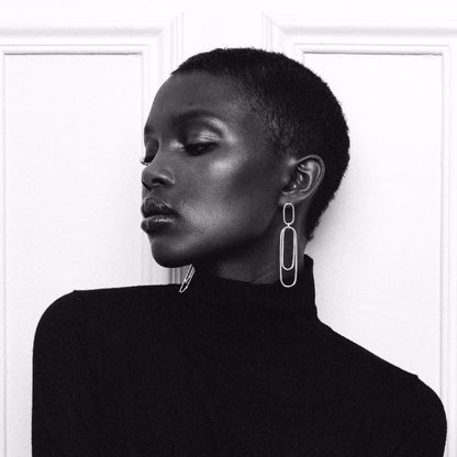 Silver Aphéléia Versatile Earrings by Aurore Havenne