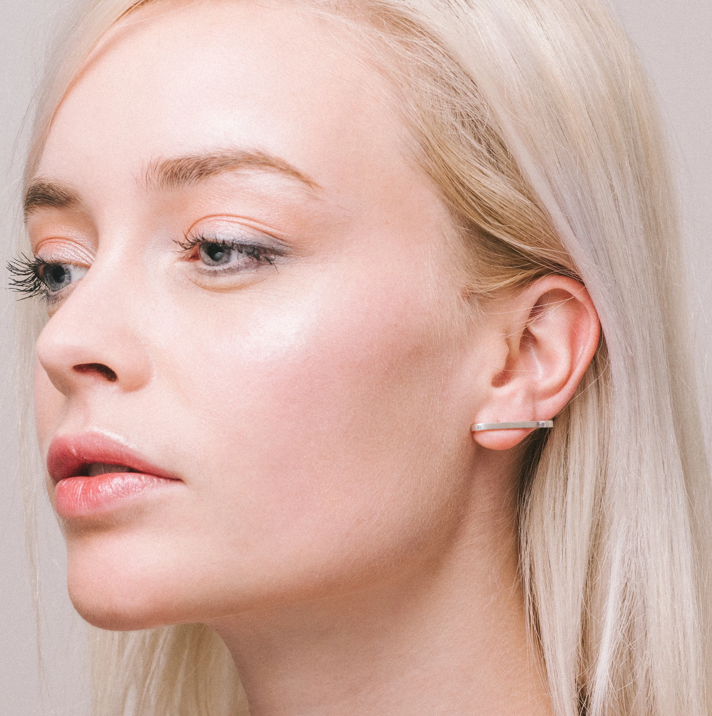 Silver Claudia Earrings by Aurore Havenne