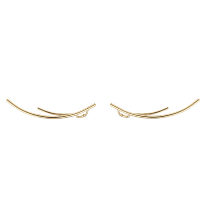Gold-Plated Silver Milla Earrings Aurore Havenne