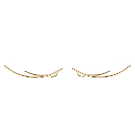 Gold-Plated Silver Milla Earrings Aurore Havenne