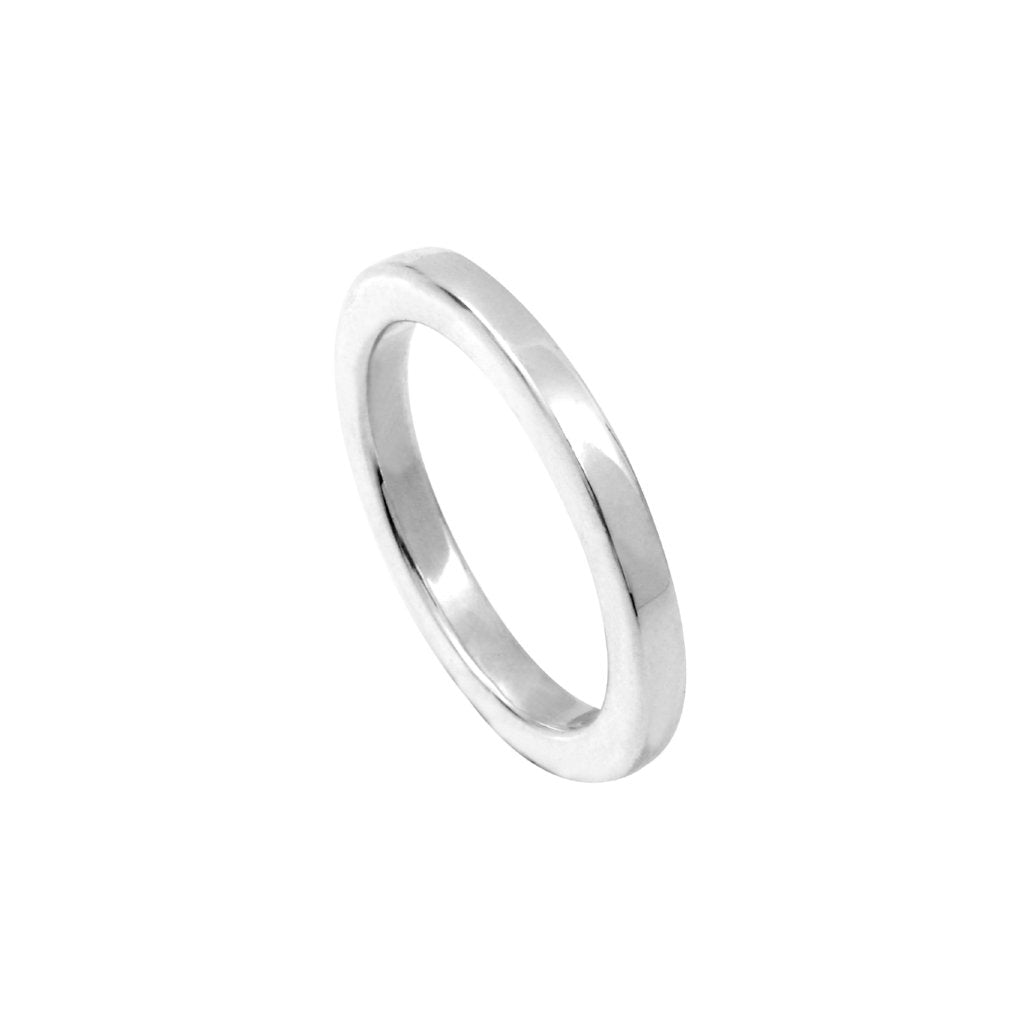 Silver Wire Closed Ring 3mm