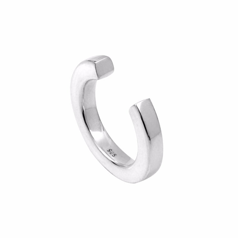 Silver Wire Open Ring 4mm