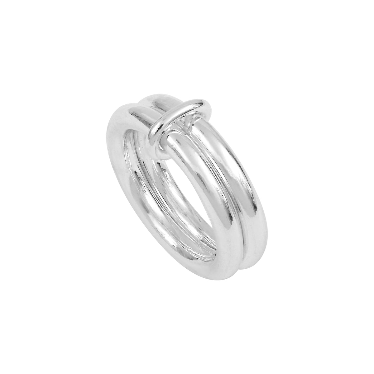 The Billie 3mm ring is made of 925°°° silver and is composed of two thin rings of 3mm diameter.