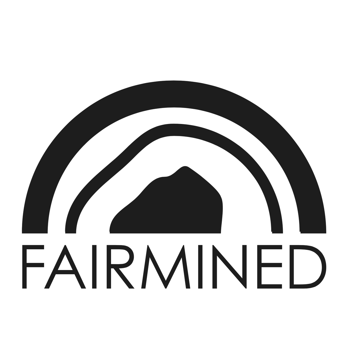 Logo Fairmined joaillerie, une garantie que l'or utilisé a été extrait dans de bonnes conditions.